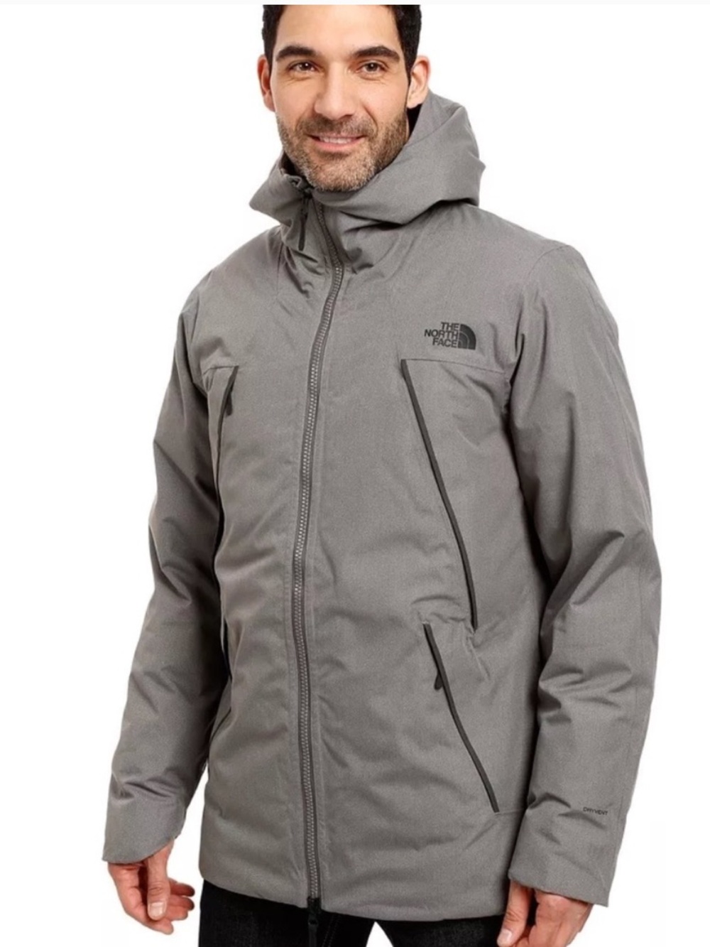 The North Face Far Northern Waterproof Parka Men’s Size Large Gray